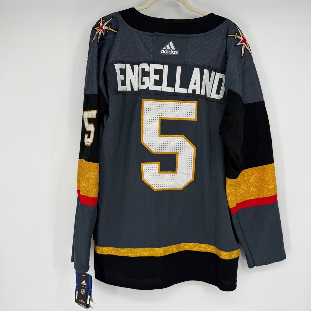 NWT Adidas VGK Engelland 5 Authentic Jersey 50‎ Inaugural Stanley Cup Patch